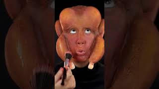 Thumbnail for A MAKE MAIS ALEATÓRIA QUE EU JÁ FIZ! 🤣🍗 #makeup