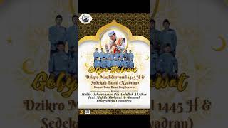 Gebyar Sholawatdzikro Maulidurrasul 1445 H Bersama Habib Abdurrahman Bin Abdulloh Al Athos