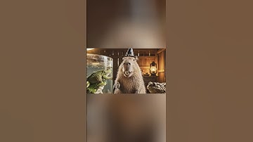 Capybara phản diện chơi xấu bo béo và cái kết #trending #funny #capybara #ai #veo3 #shorts