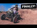 KTM 450 SX QUAD Riding!