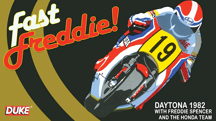 Freddie Spencer vs Graeme Crosby | 1982 Daytona 20...