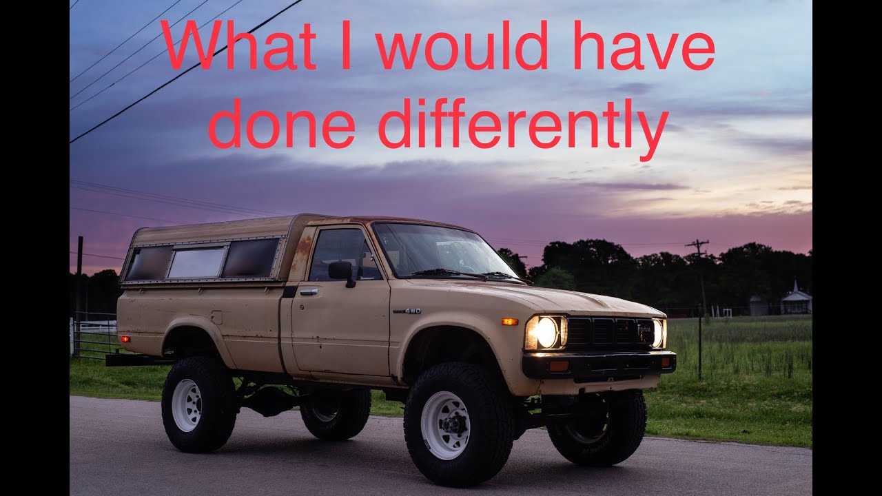 What I would have done differently - YouTube