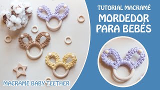 DIY | MACRAMÉ BABY ACCESSORIES, MACRAMÉ BABY TEETHER TUTORIAL