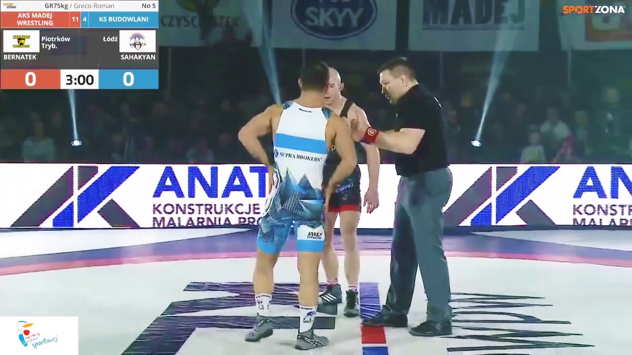 GR 75 kg: M. Bernatek vs G. Sahakyan (5/9)
