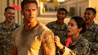 17 Soldiers Laughed at the Single Dad Veteran at Bootcamp—Until the Female Commander Saw His Tattoo