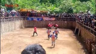 Adu Bangong Sumedang Seru Banyak Penonton Dari Luar Kota