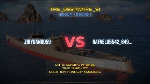 ZHYUAN VS RAFAEL [THE DEEPWAVE] [FANPLAY AMERICA]