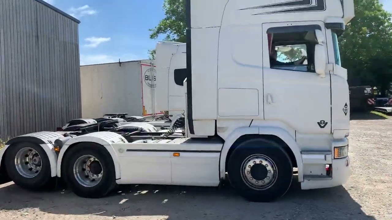 2018 Scania R580 V8 King Of The Road Tractor Unit - YouTube