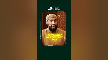 How Money Destroys Your Deen? || Ustadh AbdulRahman Hassan