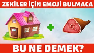 5 Saniyede Zor Emoji Bulmaca Oyunu Zekiler Için