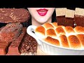 ASMR S&#39;MORES DIP CHOCOLATE BARS, MAGNUM ICE CREAM MUKBANG 스모어딥, 초콜릿 바, 매그넘 아이스크림 먹방 EATING SOUNDS