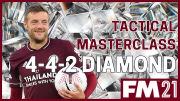 Tactical Masterclass - THE 442 DIAMOND (with Tactic Download) Football Manager 2021 - FM21