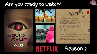 Squid Game Season 2 Announcement | Netflix Series | #SquidGame Season 2 Trailer
