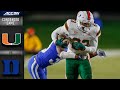 Miami vs. Duke Condensed Game | 2020 ACC Football