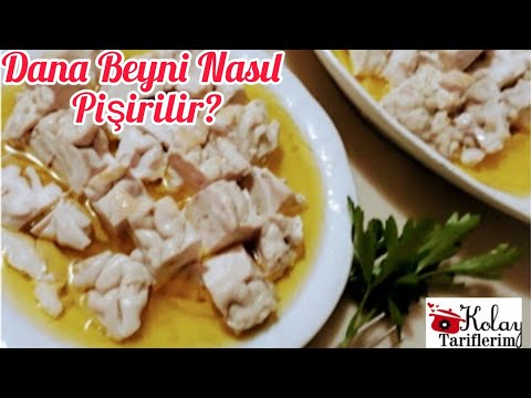 Dana Beyni Nasıl Pişirilir.? #sakadat #meze #danabeyni