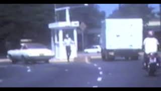 Hickam AFB, Hawaii, main gate.  August 1975