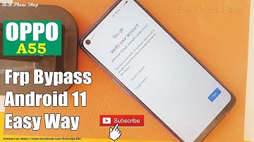 OPPO A55 frp bypass google account Android 11/ Very Easy all oppo series frp bypass android 11