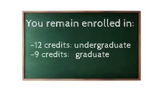 Full-Time Enrollment and Withdrawal