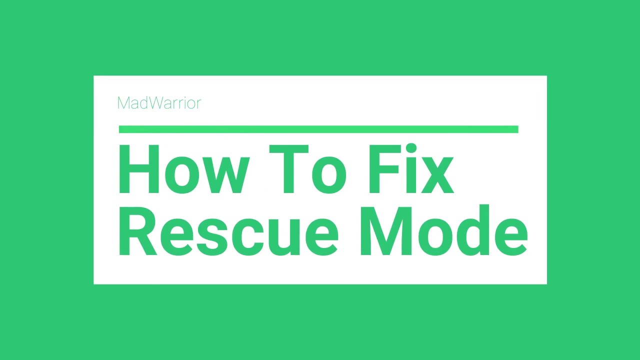 How To Fix Grub Rescue Error unknown File System MadWarrior How To Fix Grub Rescue Error unknown File System MadWarrior