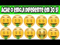 qual é o emoji diferente - encontre o emoji diferente em 30 segundos! encontra o diferente