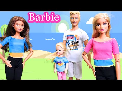 Barbie workout #barbie #barbiedoll #barbiedollcartoon #barbiedollhouse