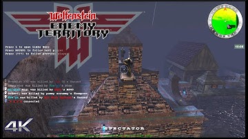 Wolfenstein: Enemy Territory Multiplayer 2020 Radar Gameplay | 4K