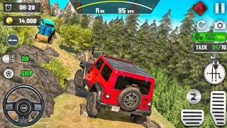 Offroad Jeep Driving Simulator - Luxury SUV 4x4 Prado Stunts Android GamePlay screenshot 4