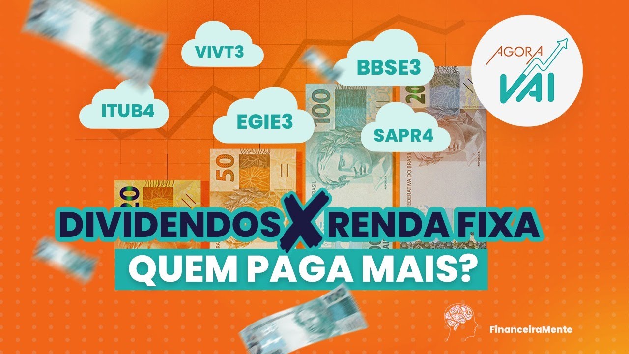 Na prática Ações de Dividendos X Renda Fixa quem paga mais? YouTube