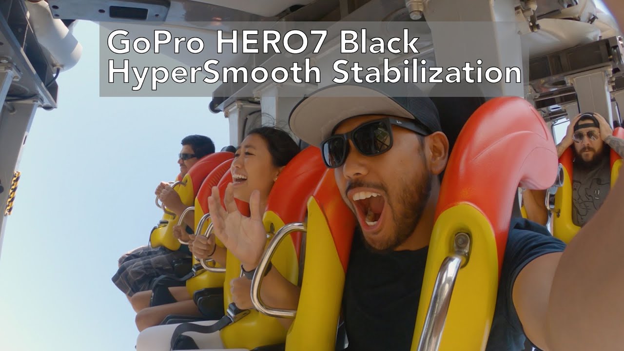 GoPro HERO7 Black: HyperSmooth Rollercoaster Test