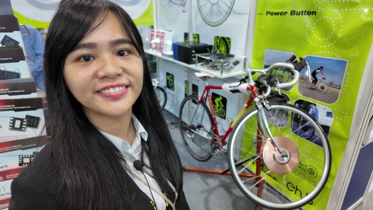 Taiwan Micro E-Hub front wheel e-bike kit at Computex 2025 350 W BLDC, 6 Ah, 70 km range & more