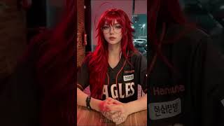Rías Gremory live action #cosplay #animeai #animegameycosplay
