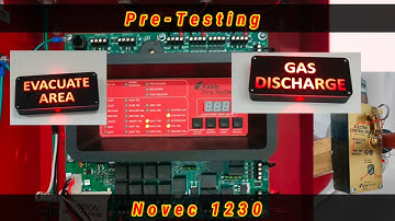 Pre-Testing of Novec 1230 (To see that the Signage is working)