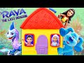 Raya Finds Sisu in Blues Clues Playset with her Paw Patrol Friends