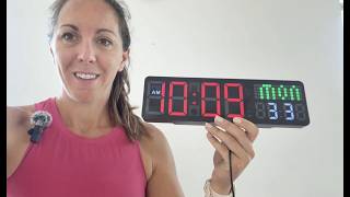 Everything you need to know about this gym clock timer