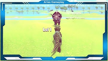 Dino.io 3D - Gameplay Walkthrough || Aries Gameplay