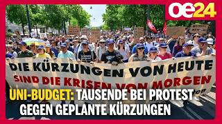 Uni-Aufstand: Mega-Demo legt Wiener City lahm