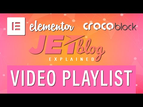 Video Playlist | Jet Blog | Crocoblock | Elementor Add-On