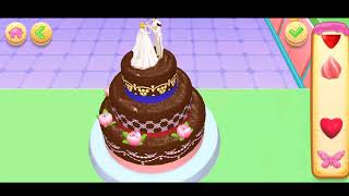 Real Cake Maker 3D _ Chocolate Wedding Cake_ Best Cooking Game For Kids screenshot 1