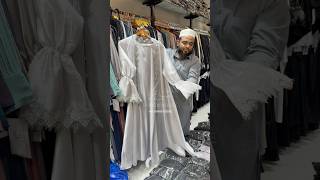 New Collection 2025 Imported Organza Abayas With Elegant Flare Designs