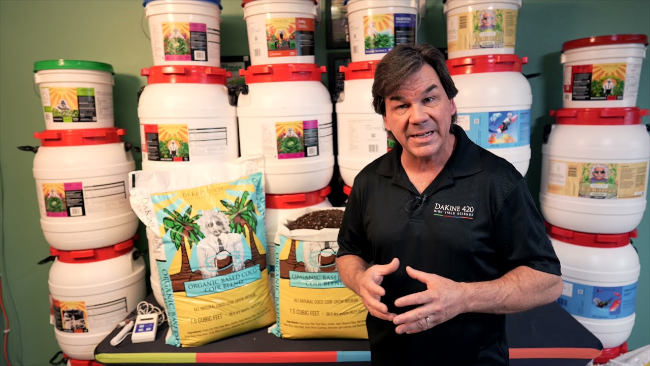 Dakine 420 - Organic Coco Coir Blend - All-Natural Soilless Grow Medium