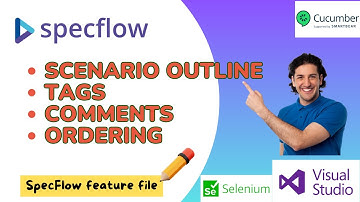 #3 SpecFlow .NET | Tags,Comments & Ordering | Selenium WebDriver CSharp