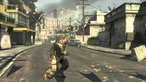 Black Ops awesome tomahawk rebound kill.