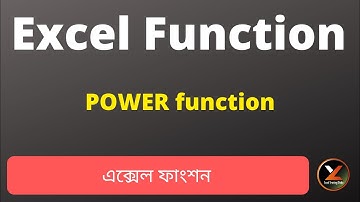 Excel POWER function in Bangla | Power query bangla | Power BI bangla