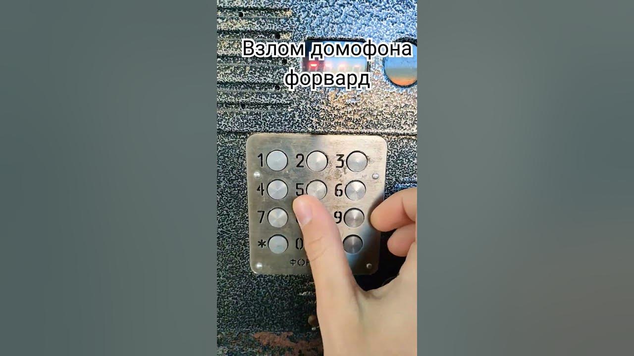 как открыть домофон форвард #рекомендации #взлом #домофон #мариарти # ...