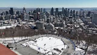 Mount Royal Montreal Canada Drone Footage 4K + Relaxing Music