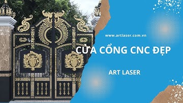 Mẫu cổng CNC 4 cánh đẹp: Sự hoà quyện giữa Phong Thuỷ và Thẩm Mỹ