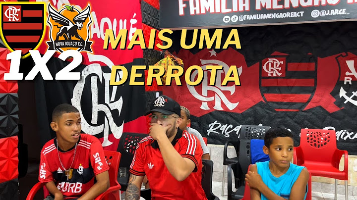 OUTRA DERROTA ! REACT- FLAMENGO 1X2 NOVA IGUAÇU- A VITÓRIA NUNCA VEMMMM- CAMPEONATO CARIOCA 2025