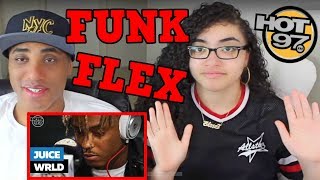 JUICE WRLD FREESTYLE ON FUNK FLEX REACTION | #FREESTYLE101 | MY DAD REACTS