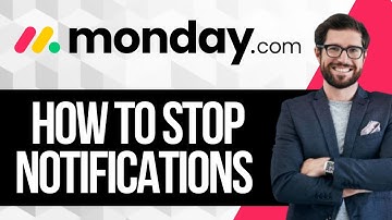 How to Stop Notifications in Monday.com