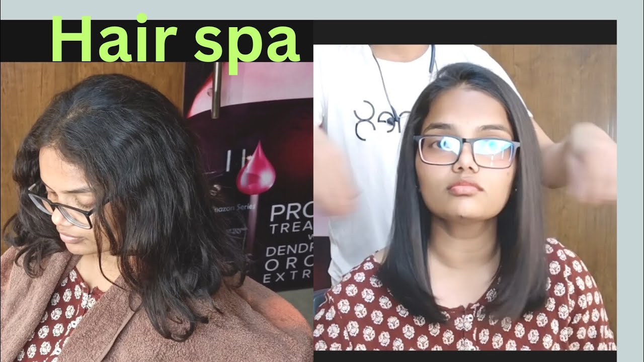 how to do  SP system  professional hair spa for dry hair 